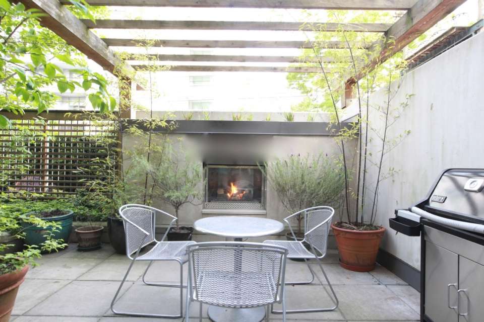 Unfurnished Unique 2-Level Loft with Private Patio